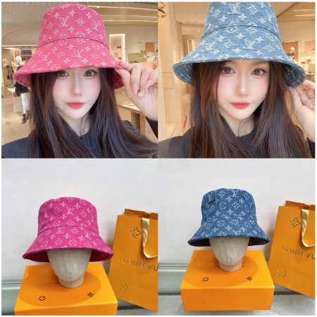 Wholesale denim bucket Hat LOV TM #C0584
