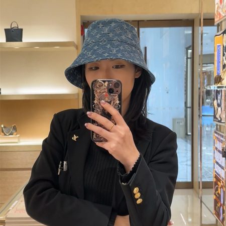 Wholesale denim bucket Hat LOV TM #C0584 - Image 2