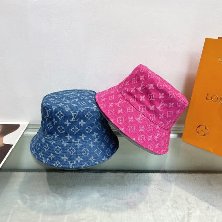 Wholesale denim bucket Hat LOV TM #C0584 - Image 3
