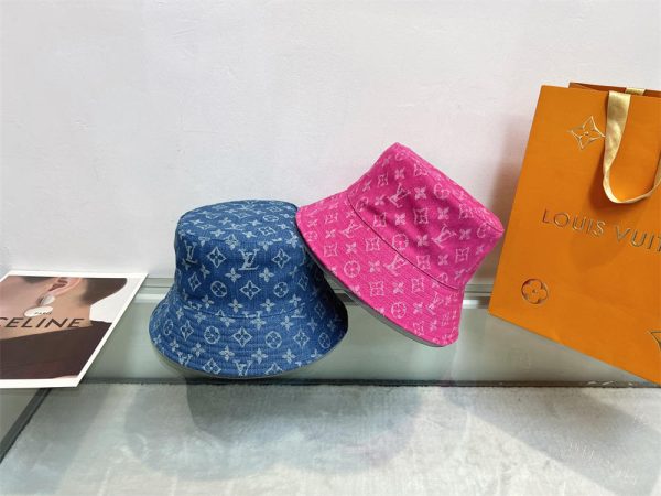 Wholesale denim bucket Hat LOV TM #C0584