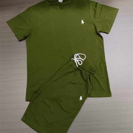 Wholesale cotton sport short suit for men Size:M-3XL POL WYS  #C0594 - Image 3
