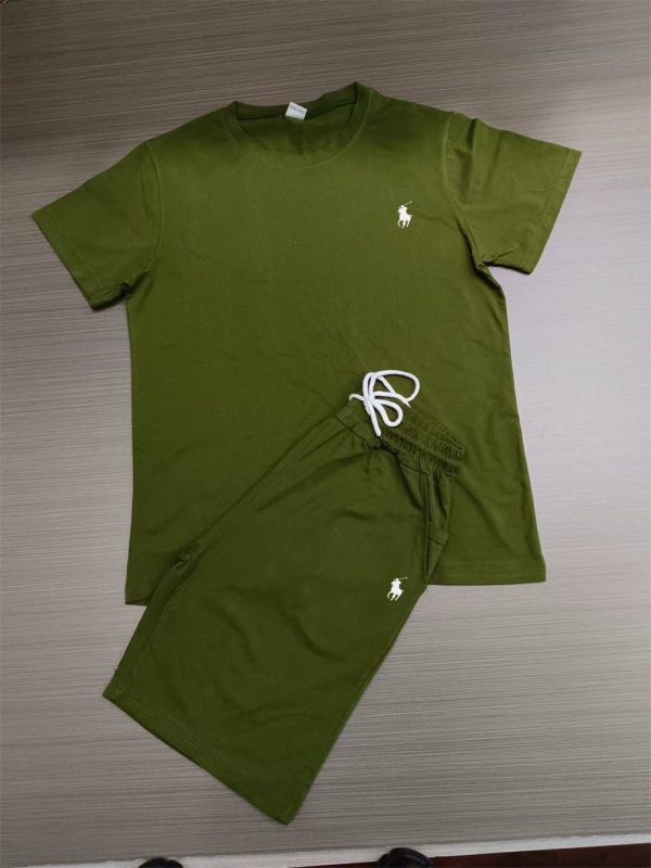 Wholesale cotton sport short suit for men Size:M-3XL POL WYS  #C0594