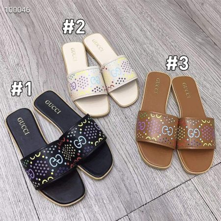Wholesale slippers for women size:5-9 (NO box) GUI XY #C0600