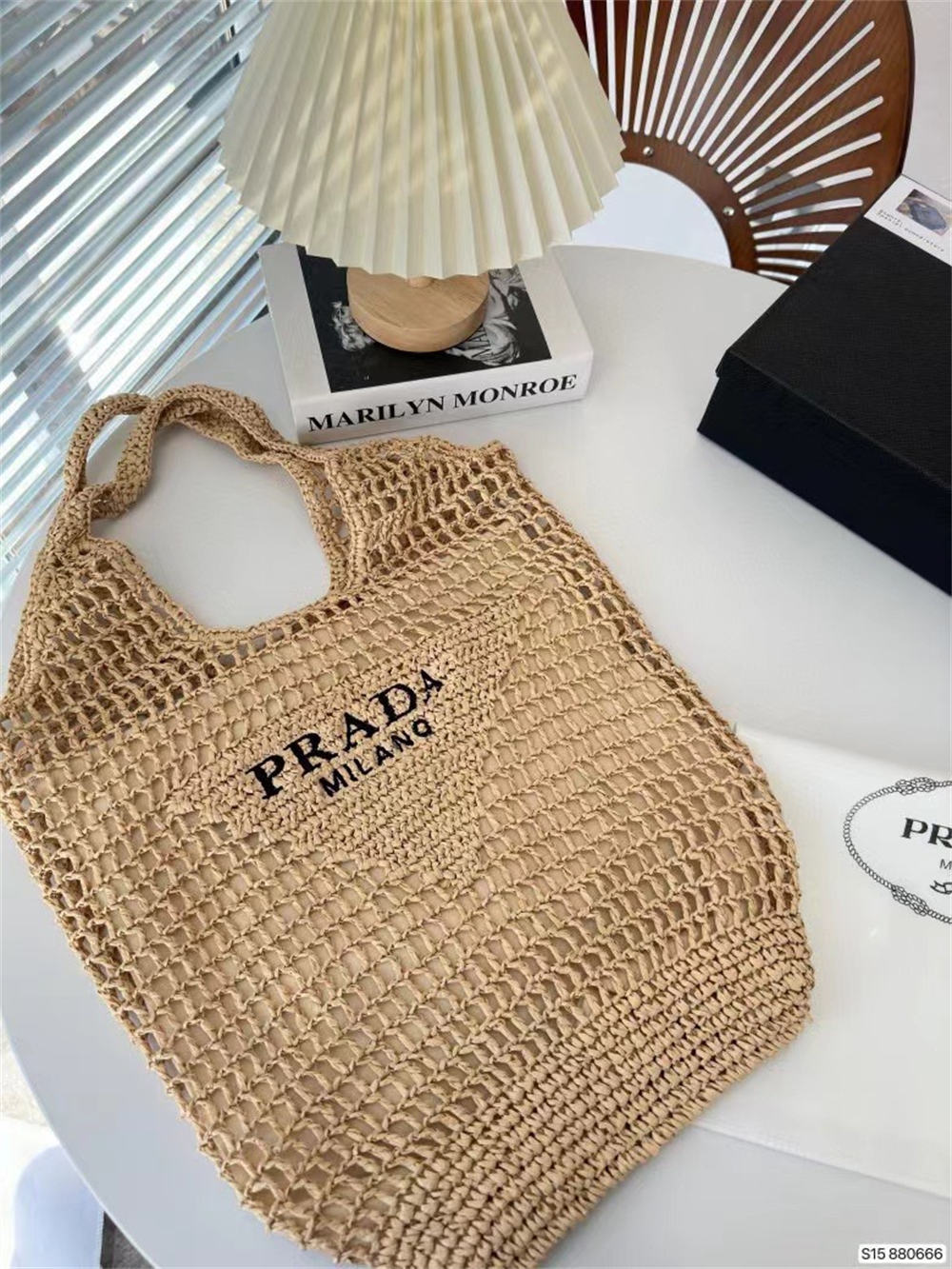 High quality shoulder bag size:38*37cm PRA #C0610 - Image 2