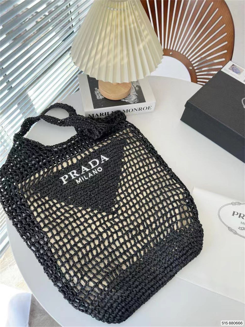 High quality shoulder bag size:38*37cm PRA #C0610 - Image 3