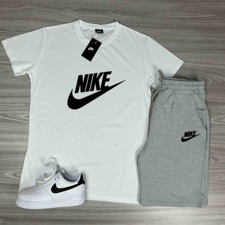 Wholesale cotton sport short suit Size:M-3XL NIK WYS  #C0615 - Image 4