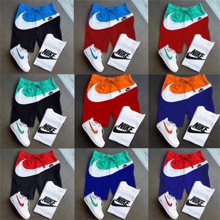 Wholesale cotton sport short suit(No shoes) Size:M-3XL NIK WYS  #C0621