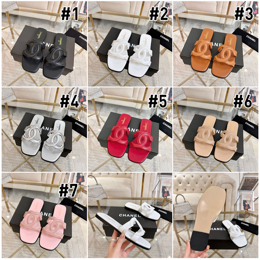 High quality slipper for women size:5-11 with box free shipping CHL #C0626 - Image 1