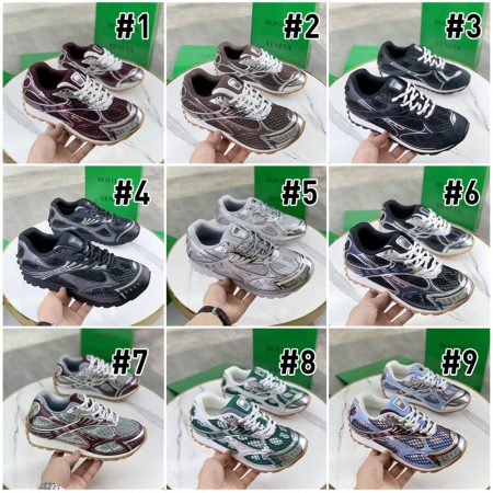 High quality couple sneaker size:5-12 with box free shipping BV #C0641