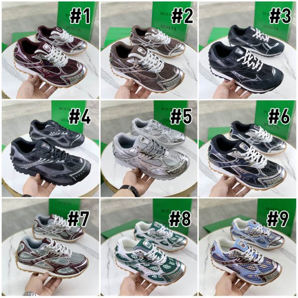 High quality couple sneaker size:5-12 with box free shipping BV #C0641