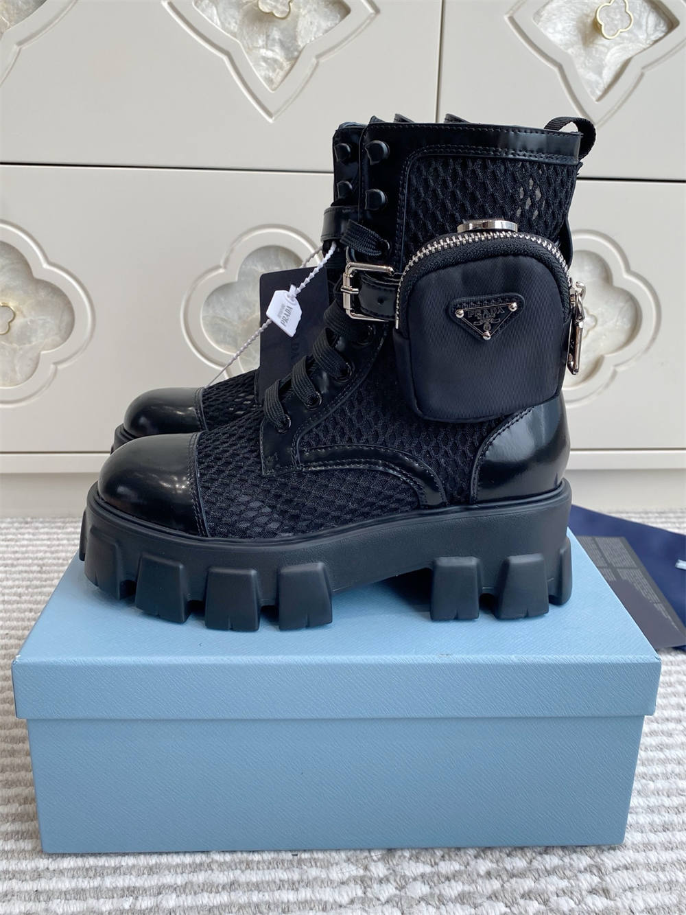 High quality boots size:5-10 with box free shipping PRA #C0665 - Image 3