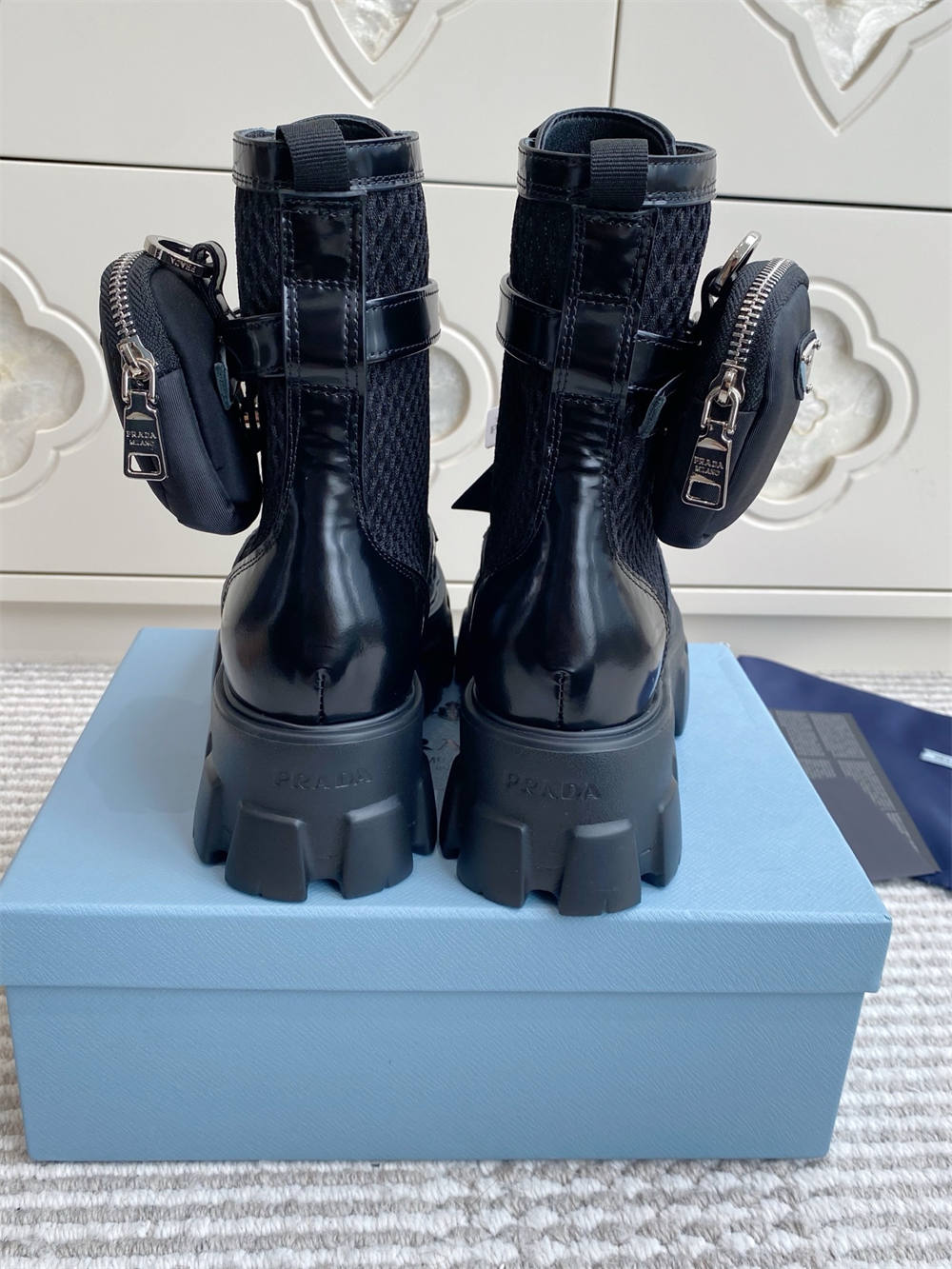 High quality boots size:5-10 with box free shipping PRA #C0665 - Image 4