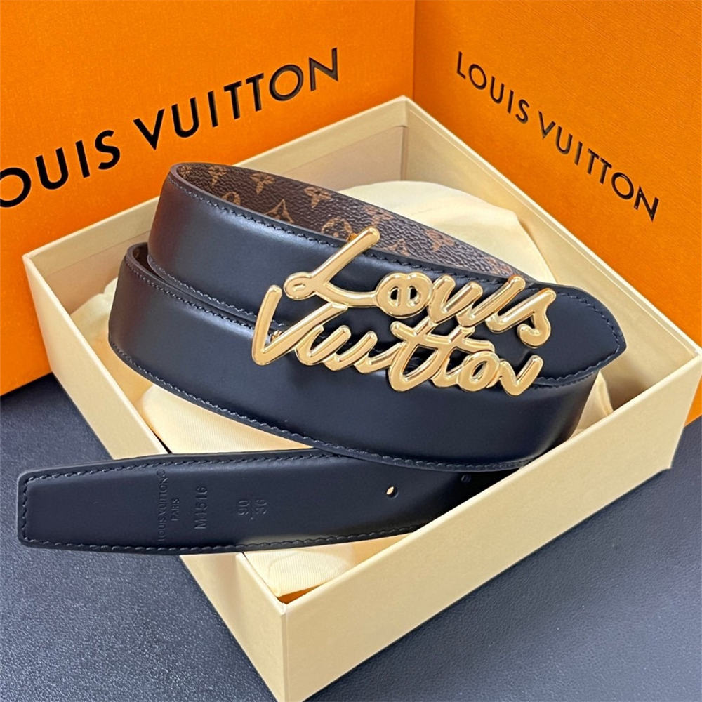 High quality leather belt with box LOV #C0668 - Image 2