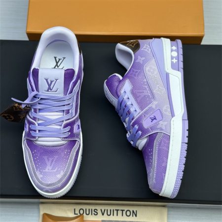 High quality couple sneaker size:5-11 with box free shipping LOV #C0669