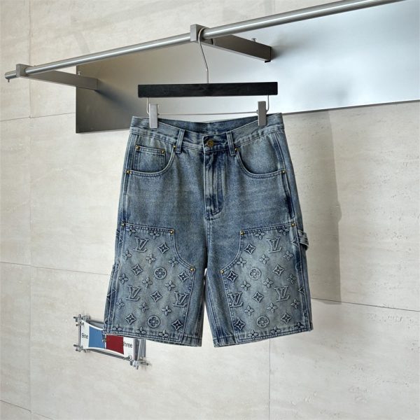 High quality denim shorts LOV #C0670