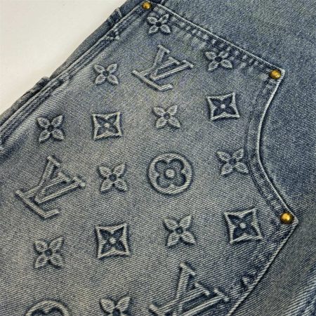 High quality denim shorts LOV #C0670 - Image 5
