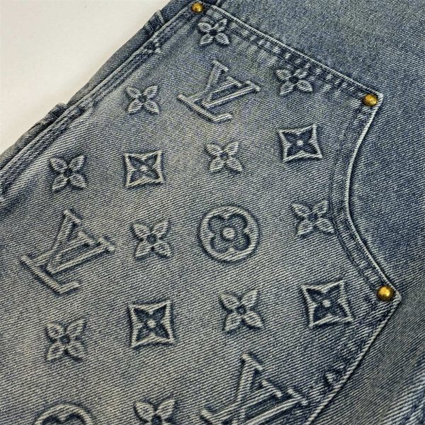 High quality denim shorts LOV #C0670