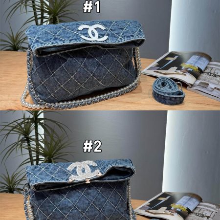 Top quality denim Tote bag size:30*17cm CHL MLB #C0691 - Image 2