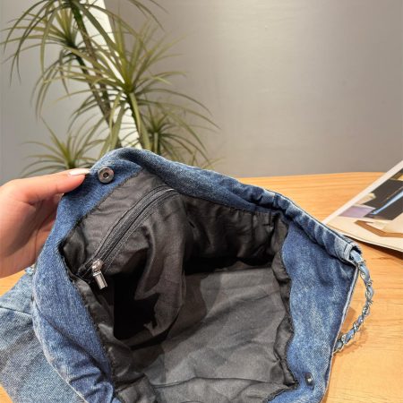 Top quality denim Tote bag size:33*26cm CHL MLB #C0693 - Image 3