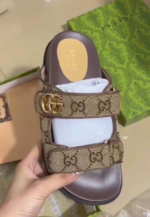 High quality slipper for women size:5-11 with box GUI SY #C0698