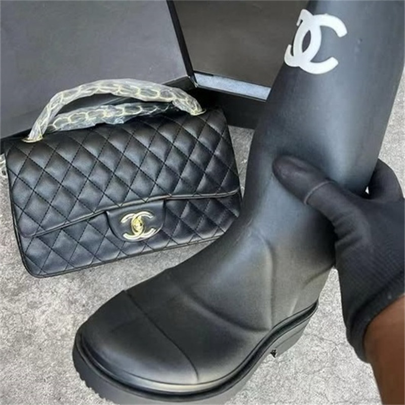 High quality boot & shoulder bag set free shipping CHL #28141 - Image 1