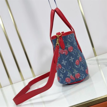 High quality Tote bag size:24*19*9cm free shipping LOV  YW #X0004 - Image 2