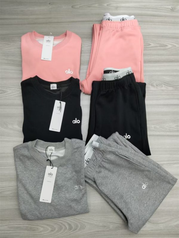 Wholesale cotton sport suit Size:S-XL ALO WYS #X0039