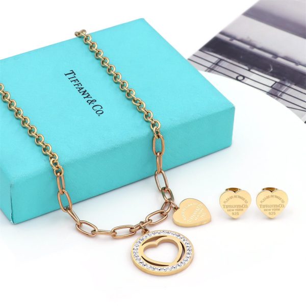 Wholesale Necklace & Earring Set TIY HYZ #X0077