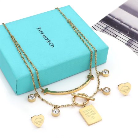 Wholesale Necklace & Earring Set TIY HYZ #X0078