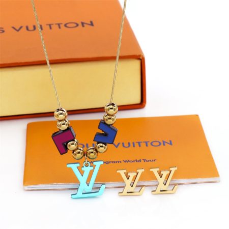 Wholesale Necklace & Earring Set LOV HYZ #X0079 - Image 2