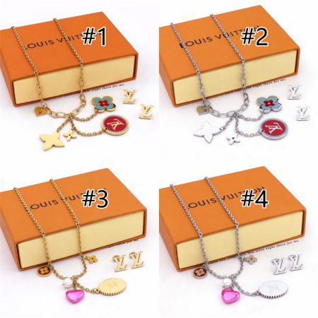 Wholesale Necklace & Earring Set LOV HYZ #X0080
