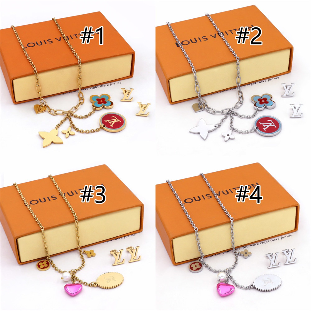 Wholesale Necklace & Earring Set LOV HYZ #X0080 - Image 1