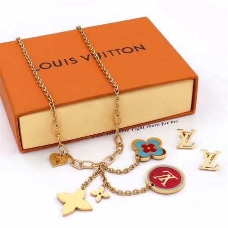 Wholesale Necklace & Earring Set LOV HYZ #X0080 - Image 2
