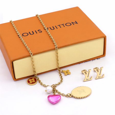 Wholesale Necklace & Earring Set LOV HYZ #X0080 - Image 4