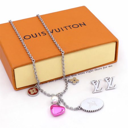 Wholesale Necklace & Earring Set LOV HYZ #X0080 - Image 5