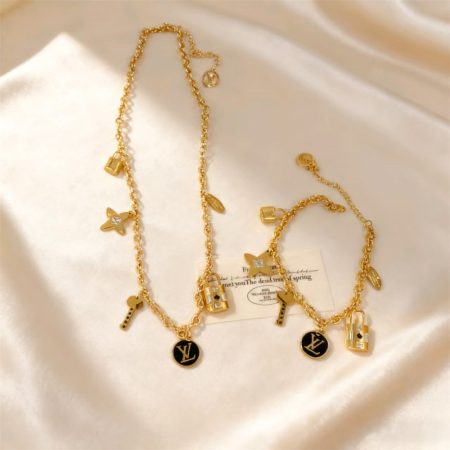 Wholesale Necklace and Bracelet Set LOV JH #X0135
