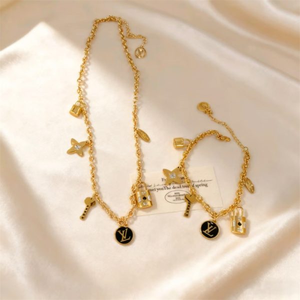 Wholesale Necklace and Bracelet Set LOV JH #X0135