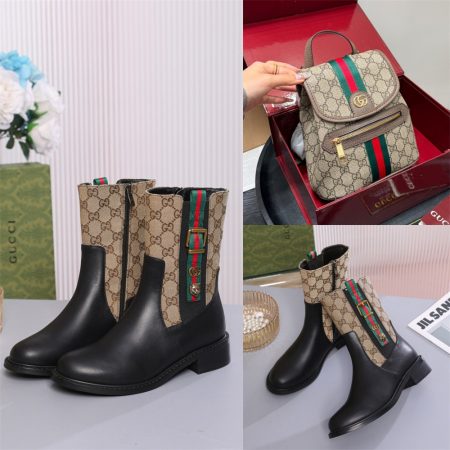 High quality boots & backpack set free shipping GUI #X0165