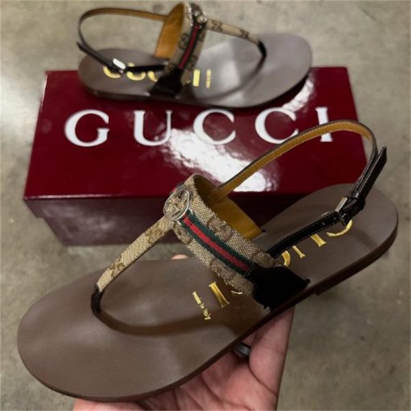 High quality sandals size:5-11 with box GUI QX #X0168