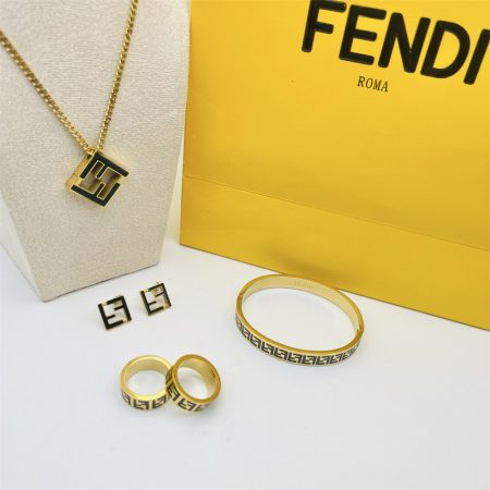 Wholesale Necklace & Bracelet & Earring  & ring Set FEI XT #X0193 - Image 2