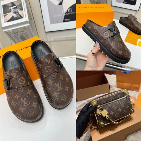 High quality slipper & shoulder bag free shipping LOV #X0238