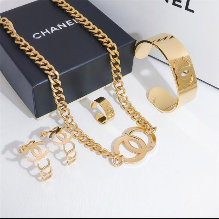 Wholesale Necklace and Bracelet and Earring and Ring Set HYZ #X0243 - Image 5