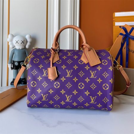 High quality handbag speedy bag size:30*21*17cm LOV XLC #X0276