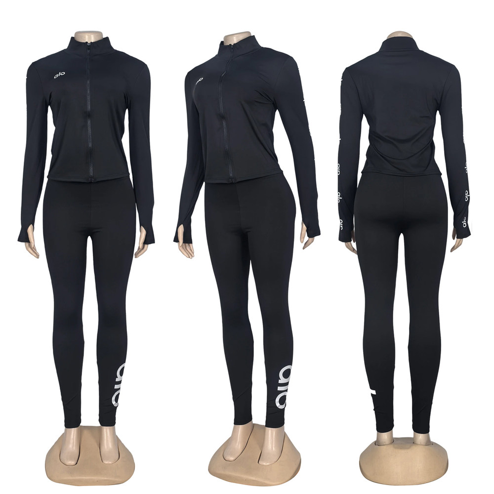 Wholesale sport suit for women size:S-2XL ALO YS #X0283 - Image 2