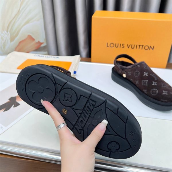 High quality couple fuzzy slipper size:5-11 with box LOV ALS #X0327