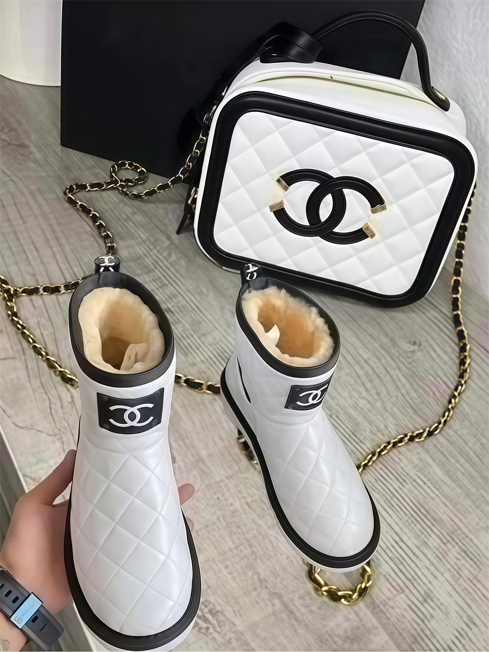 High quality boot & shoulder bag free shipping CHL #X0382 - Image 1