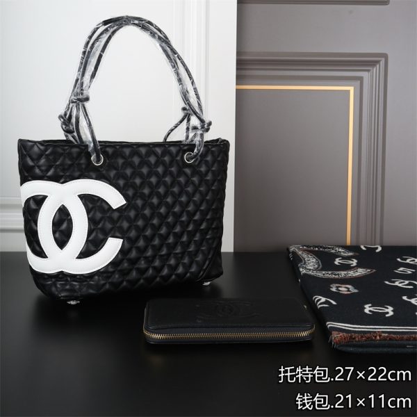 Wholesale Tote bag & wallet & scarf set CHL #X0449