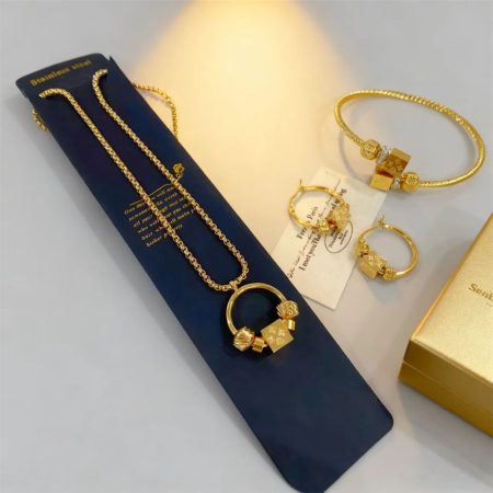 Wholesale Necklace and Bracelet and Earring Set LOV JH #X0450