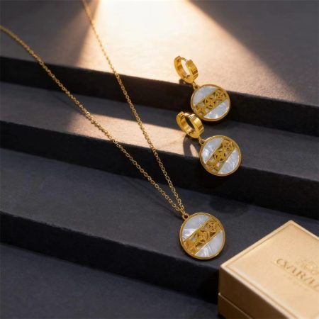 Wholesale Necklace & Earring Set LOV JH #X0451 - Image 4