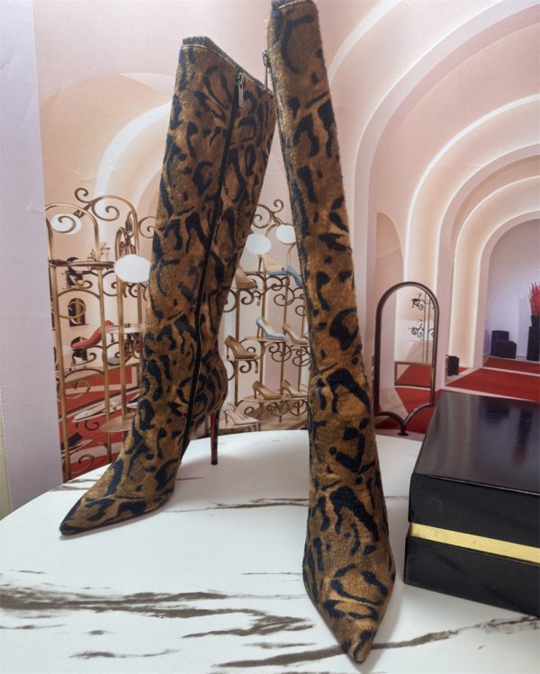 High quality long boots size:5-11 with box free shipping CLN XY #X0505